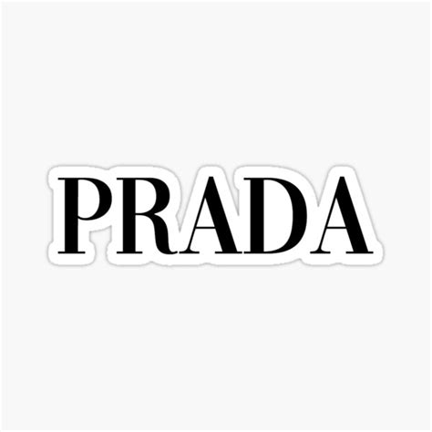 prada stickers|Prada logo stickers cheap.